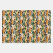 Safari Dieren Bont Prints Exotisch Oerwoud Inpakpapier Vel (Voorkant 2)
