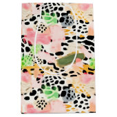 Safari Dieren Bont Prints Patronen Kleurrijk Medium Cadeauzakje (Voorkant)