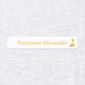 Safari Dieren Dagkleding Labels (Design 1)