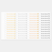 Safari Dieren Dagkleding Labels (Vel)