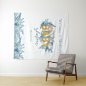 Safari Dieren Exotische Aangepaste Baby Jongen Bab Wandkleed (In Situ (horizontaal))