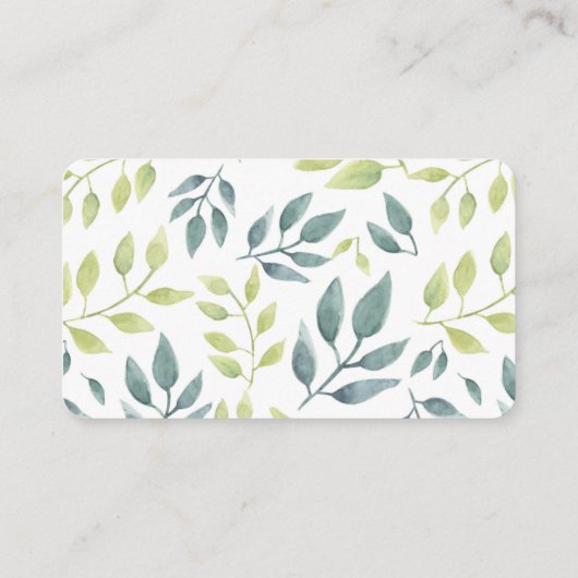 Safari dieren geslacht neutrale luier loterijkaart informatiekaartje (Achterkant)