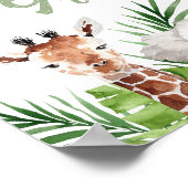 Safari Dieren Kaarten en Gifts Poster (Hoek)