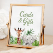 Safari Dieren Kaarten en Gifts Poster