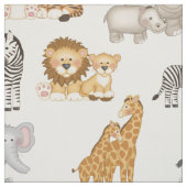 Safari Dieren Kinder Stof (Swatch)