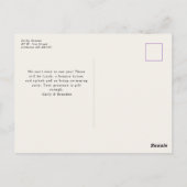 Safari Dieren Kinderen Verjaardagsfeest Briefkaart (Achterkant)