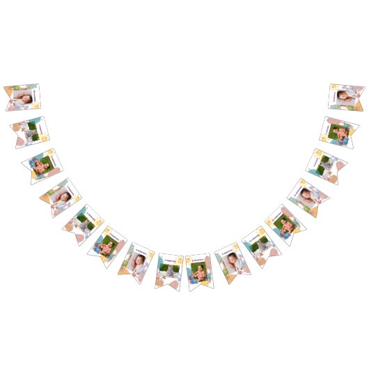 Safari Dieren  Maandfoto Vlaggetjes (Alle)