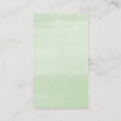 Safari-dieren maskeren de groene diaperloten informatiekaartje (Achterkant)