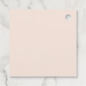 Safari Dieren Meisje 1e Verjaardag Feest Bedankjes Labels (Achterkant)