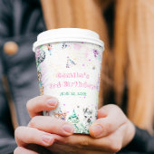 Safari Dieren Meisje Verjaardag Papieren Bekers