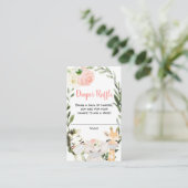 Safari-dieren met een maspelotkaart informatiekaartje (Staand voorkant)