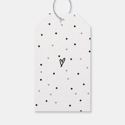 Safari Dieren Modern Baby shower Cadeaulabel (Achterkant)