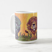 Safari Dieren Mok (Voorkant links)