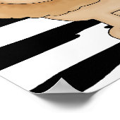 Safari Dieren Nursery Poster (Hoek)