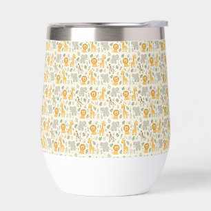 Safari dieren nursery print