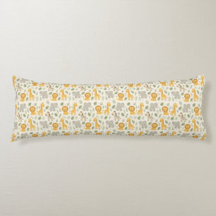 Safari dieren nursery print lichaamskussen