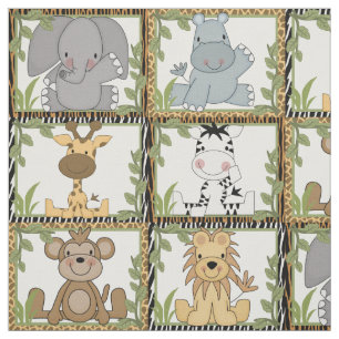 Safari Dieren Stof