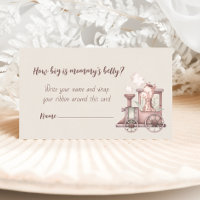 Safari dieren trainen hoe groot de buik van mama i