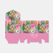 Safari Dieren Vacht Prints Patronen Luipaard Bedankdoosjes (Uitgevouwen)