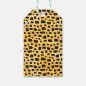 Safari Dieren Verjaardag Bedankt Cadeaulabel (Achterkant)