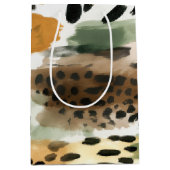 Safari Dieren voor Prints in Afrika Medium Cadeauzakje (Voorkant)