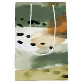 Safari Dieren voor Prints in Afrika Medium Cadeauzakje (Achterkant)