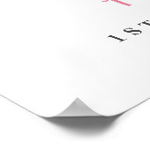 Safari Dieren Welkom Poster (Hoek)