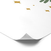 Safari Dieren Welkom Poster (Hoek)