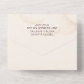 Safari Dieren Wild Eén Baby shower All In One Uitnodiging (Achterkant)