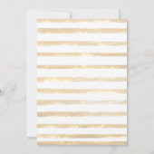 Safari dieren wild één modern Baby shower Kaart (Achterkant)