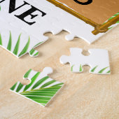 Safari Dieren Wild Een Verjaardag Legpuzzel (Zijkant)