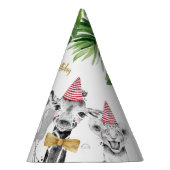 Safari Dieren Wild One Birthday Party Pet Feesthoedjes (Rechts)