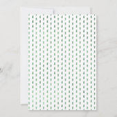 Safari Dieren Wilde 1 1e verjaardag Uitnodiging (Achterkant)