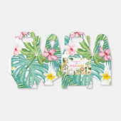 Safari Dieren Wilde Eén eerste verjaardag Bedankdoosjes (Uitgevouwen)