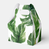 Safari Dieren Wilde Eén eerste verjaardag Bedankdoosjes (Achterkant)