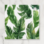 Safari Dieren Wilde Eén eerste verjaardag Bedankjes Labels (Achterkant)