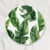 Safari Dieren Wilde Eén eerste verjaardag Bedankjes Labels (Achterkant)