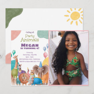 Safari Dieren wordt op zaterdag uitgenodigd met fo Kaart