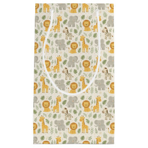 Safari dierenkinderkamer print klein cadeauzakje