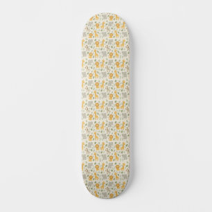 Safari dierenkinderkamer print persoonlijk skateboard