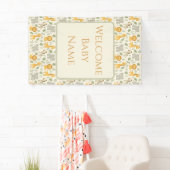Safari dierenkinderkamer print spandoek (Insitu)