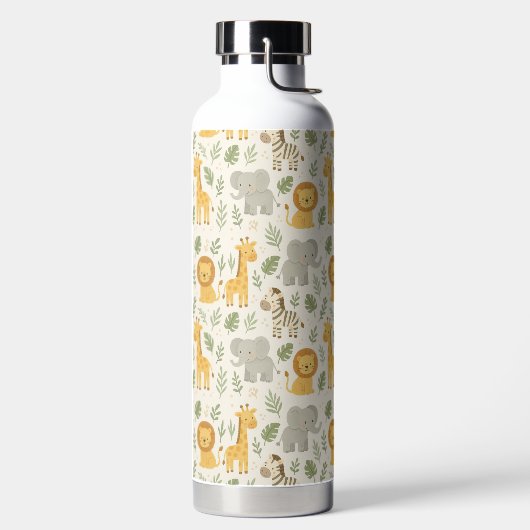 Safari dierenkinderkamer print waterfles (Links)
