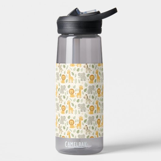Safari dierenkinderkamer print waterfles (Links)