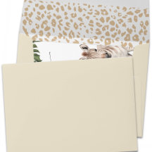 Safari Dierenprint Genderneutraal Baby shower