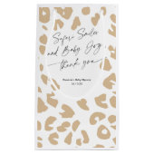 Safari dierenprint Modern Baby shower Goodie tas Klein Cadeauzakje (Voorkant)