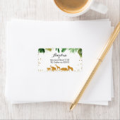 Safari dierlabel etiket (Insitu)