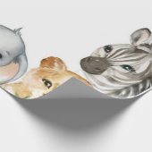 Safari dierlijk verpakkingspapier cadeaupapier (Hoek)