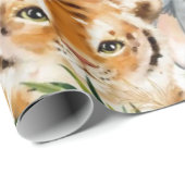 Safari dierlijk verpakkingspapier cadeaupapier (Rol Hoek)