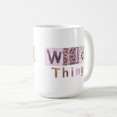 Safari Dierprint - Wild Thing Koffiemok (Voorkant rechts)