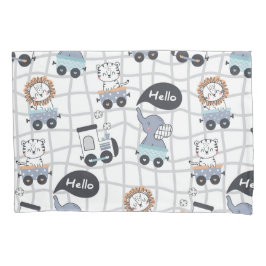 Safari Diertrein Kussensloop